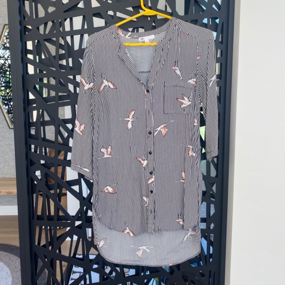 Cute longer tunic blouse